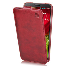 Кожаный чехол-флип для LG Optimus G2 iMuca Concise Leather Vertical Flip