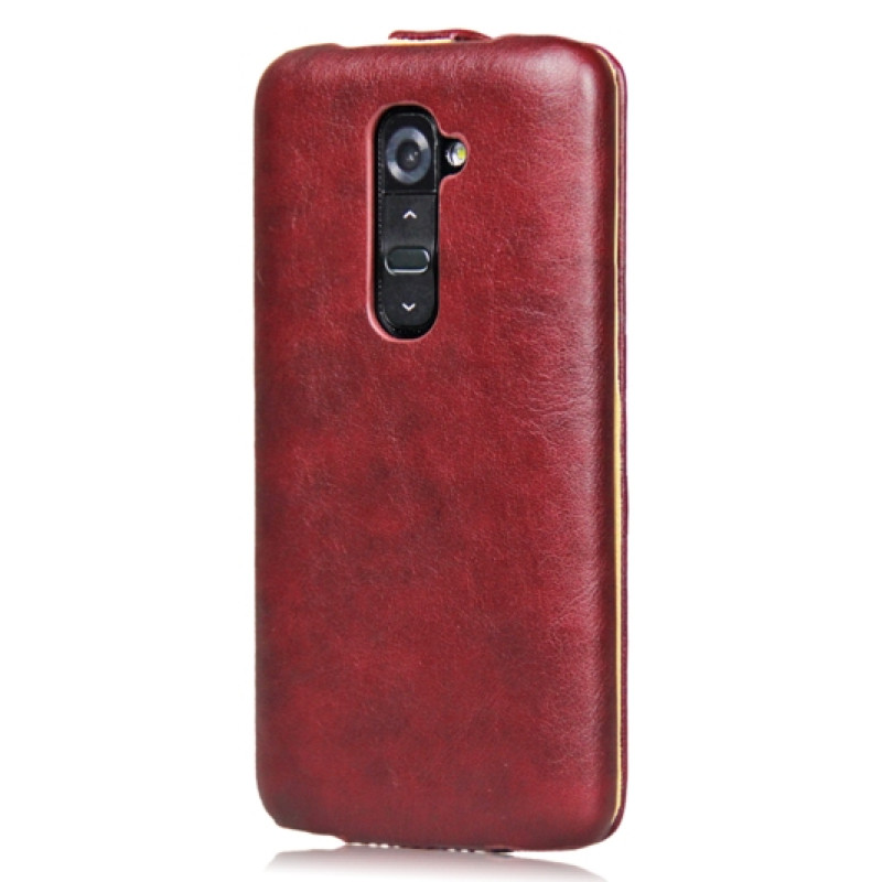 Шкіряний фліп-чохол для LG Optimus G2 від iMuca Concise Leather Vertical Flip