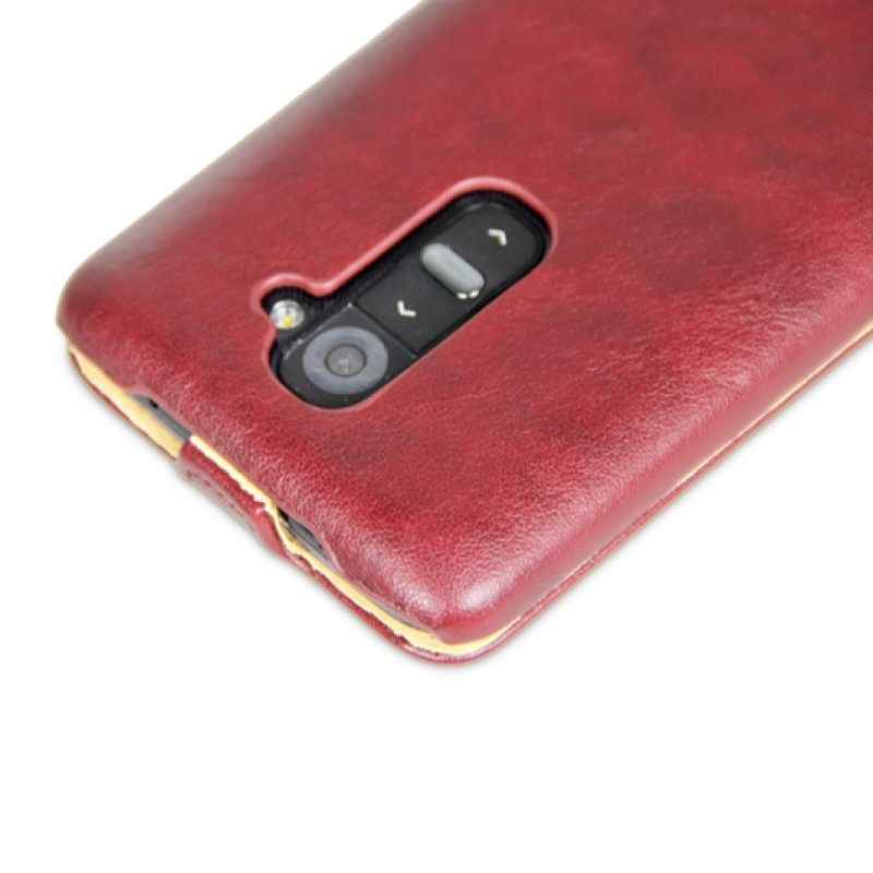 Шкіряний фліп-чохол для LG Optimus G2 від iMuca Concise Leather Vertical Flip