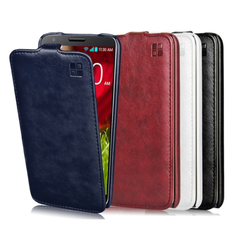 Шкіряний фліп-чохол для LG Optimus G2 від iMuca Concise Leather Vertical Flip
