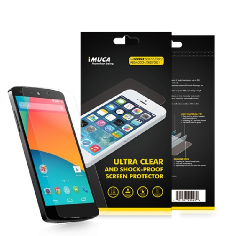 Захисна плівка для LG Nexus 5 Google iMuca Ultra Clear Screen Protector