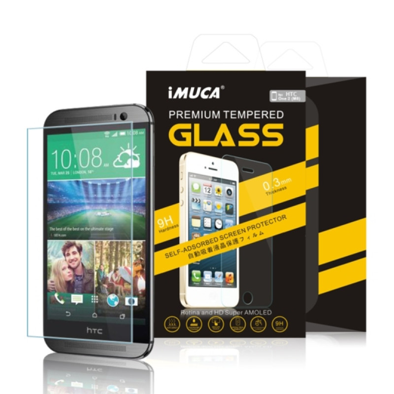 Захисне скло iMuca Premium Tempered Glass для HTC One 2 (M8)