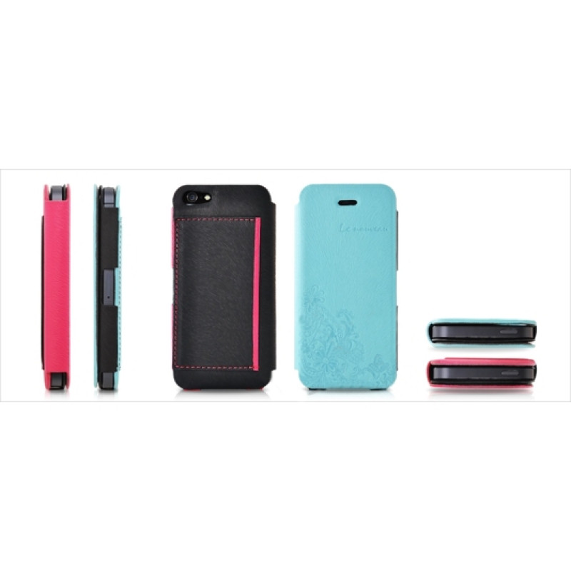 Чохол-книжка Le Nouveau Floral Series для iPhone 5/5S