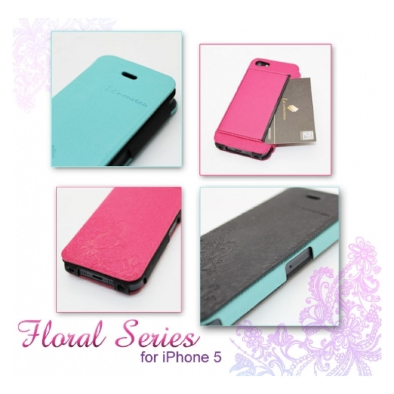 Чохол-книжка Le Nouveau Floral Series для iPhone 5/5S