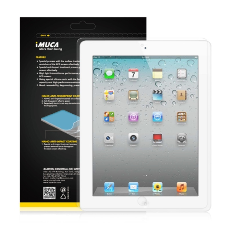 Захисна плівка iMuca Ultra Shock-Proof Screen для iPad 2/3/4