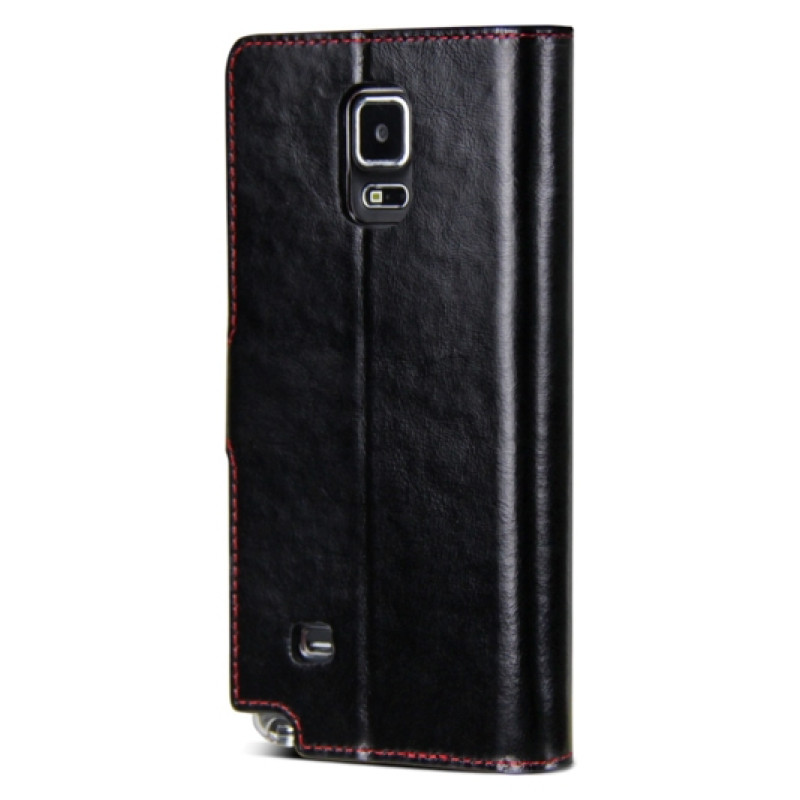 Шкіряний чохол-книжка Retro leather case для Samsung Galaxy Note 4/N910
