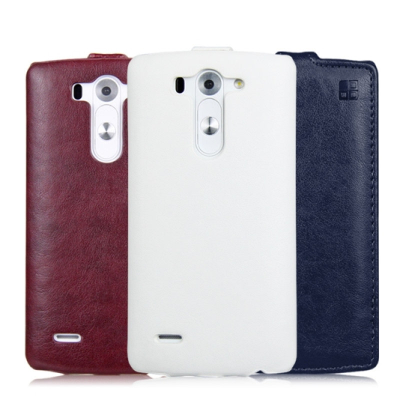 Шкіряний чохол-фліп iMuca Concise Vertical Flip для LG Optimus G3 Mini D725