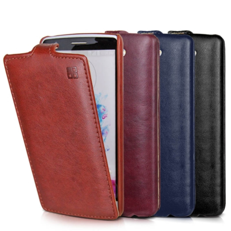 Шкіряний чохол-фліп iMuca Concise Vertical Flip для LG Optimus G3 Mini D725