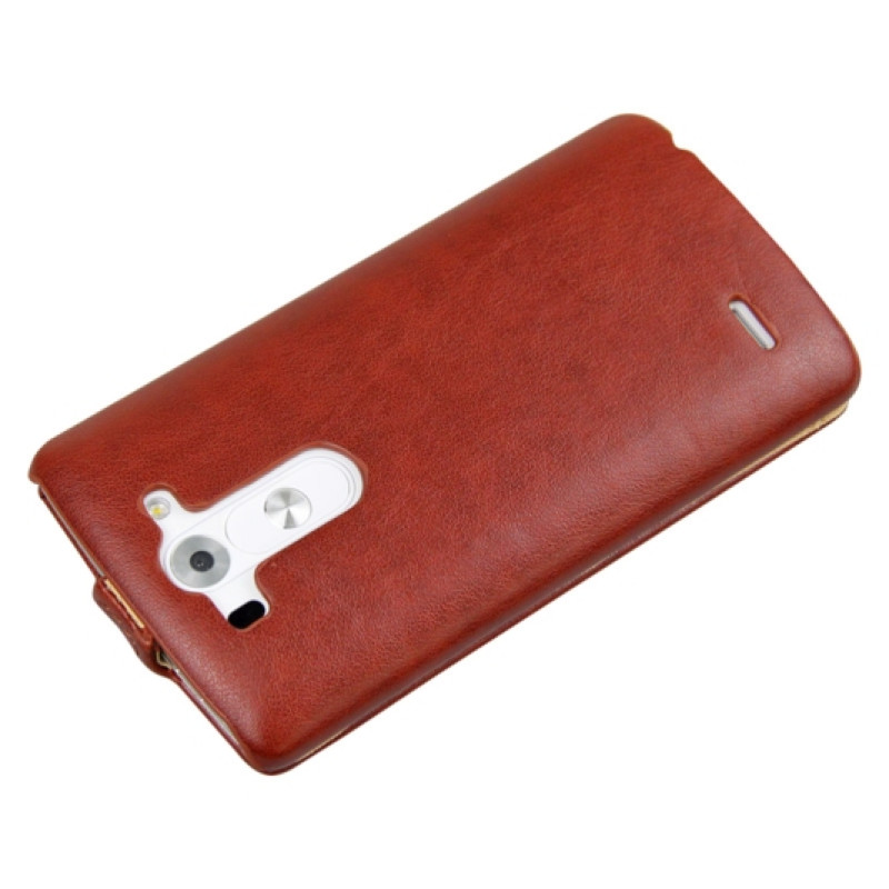 Шкіряний чохол-фліп iMuca Concise Vertical Flip для LG Optimus G3 Mini D725