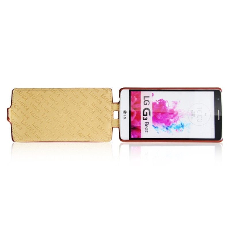 Шкіряний чохол-фліп iMuca Concise Vertical Flip для LG Optimus G3 Mini D725