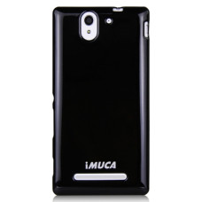 TPU чехол iMuca Cool Color для Sony Xperia C3 (+пленка и стилус)