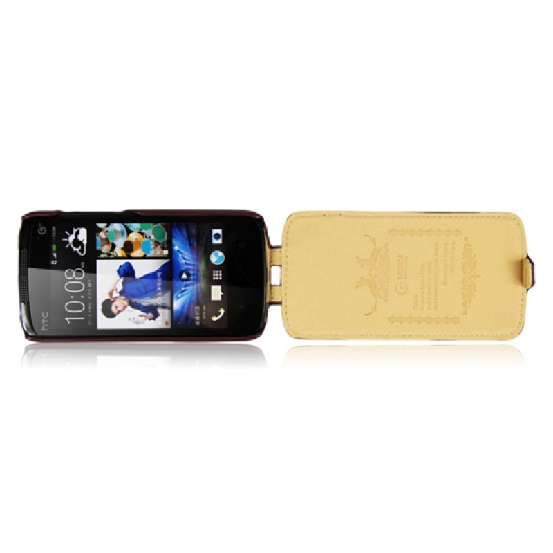Чохол-фліп на HTC Desire 500 iMuca Concise Leather Vertical Flip