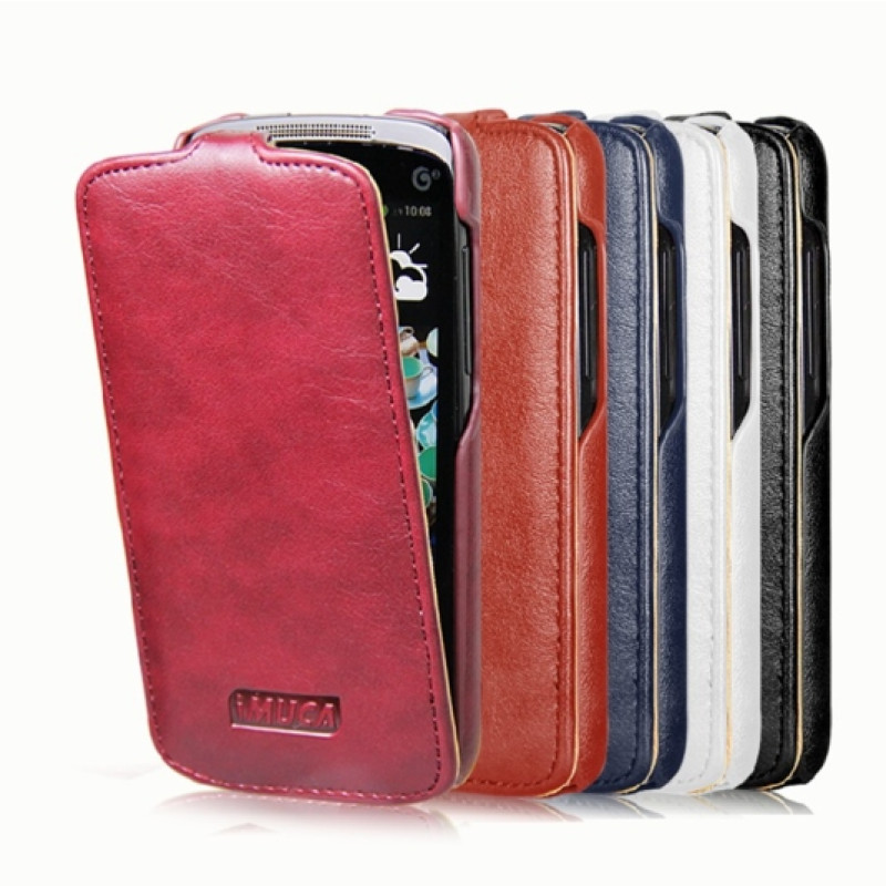 Чохол-фліп на HTC Desire 500 iMuca Concise Leather Vertical Flip