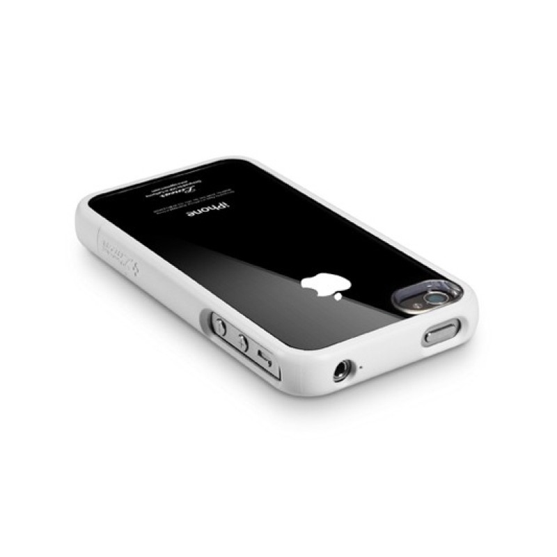 Чохол з прозорою кришкою SGP Linear Crystal для iPhone 4/4S