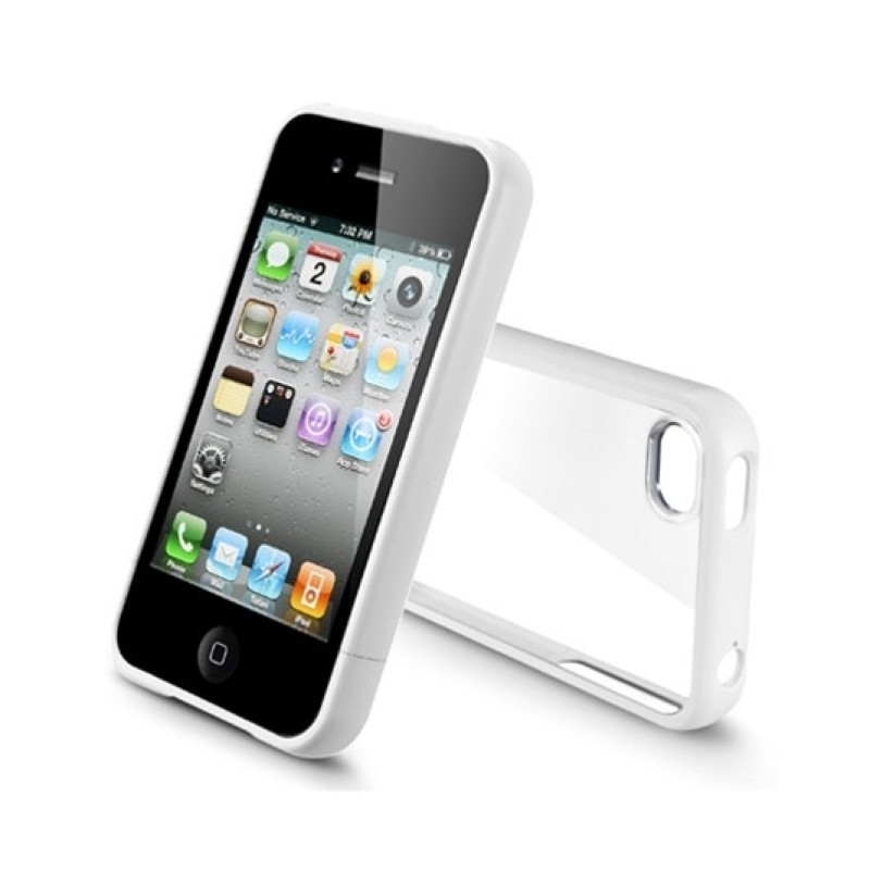 Чохол з прозорою кришкою SGP Linear Crystal для iPhone 4/4S