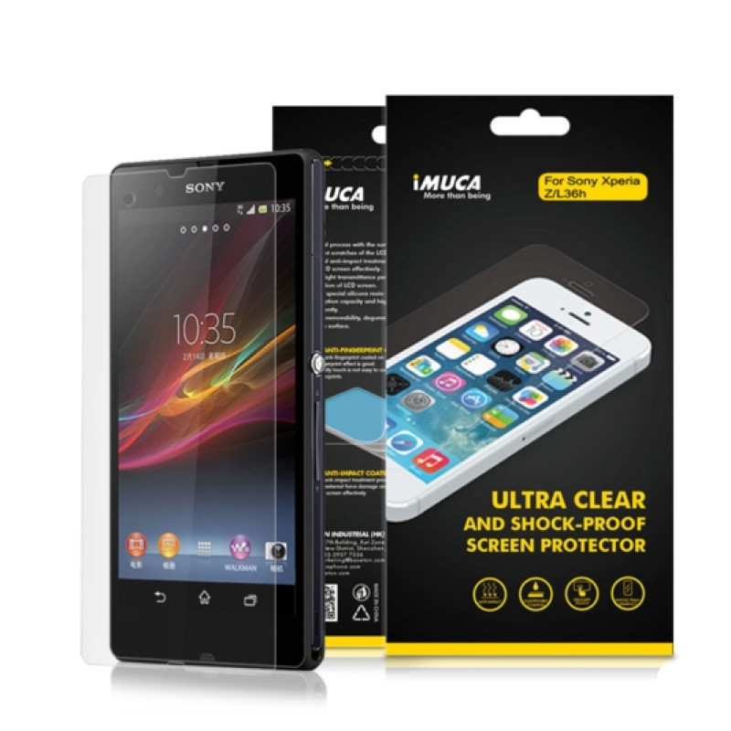 Захисна плівка для Sony Xperia Z iMuca Shock-Proof Ultra Clear Screen Protector