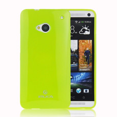 TPU чехол для HTC One M7 iMuca Cool Color (+стилус и пленка)