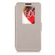 Чохол з віконцем iMuca Noble Leather Case для LG Optimus G2