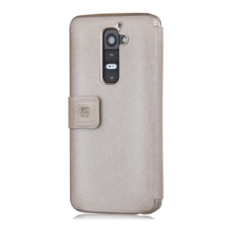Чохол з віконцем iMuca Noble Leather Case для LG Optimus G2