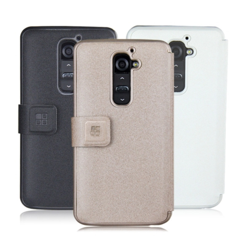 Чохол з віконцем iMuca Noble Leather Case для LG Optimus G2