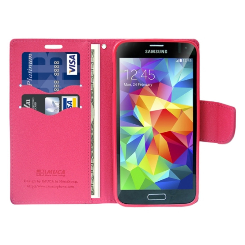 Чохол iMuca Cool Color Wallet Leather Cases для Samsung Galaxy S5