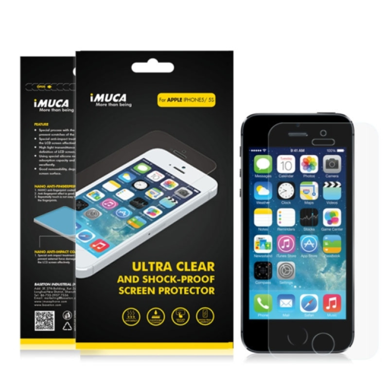 Захисна плівка iMuca Ultra Shock-Proof Screen для iPhone 5/5S