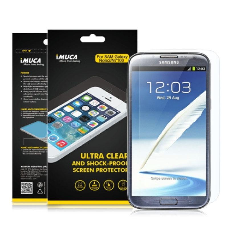 Захисна плівка iMuca Ultra Shock-Proof Screen для Samsung Galaxy Note 2 N7100