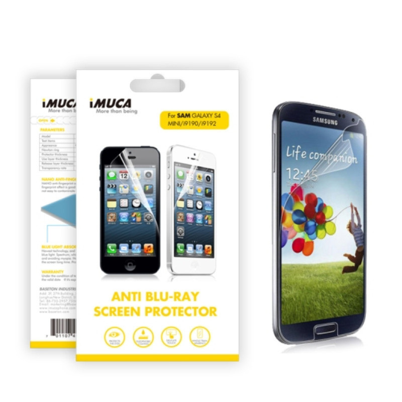 Захисна плівка iMuca Anti Blu-ray для Samsung Galaxy S4