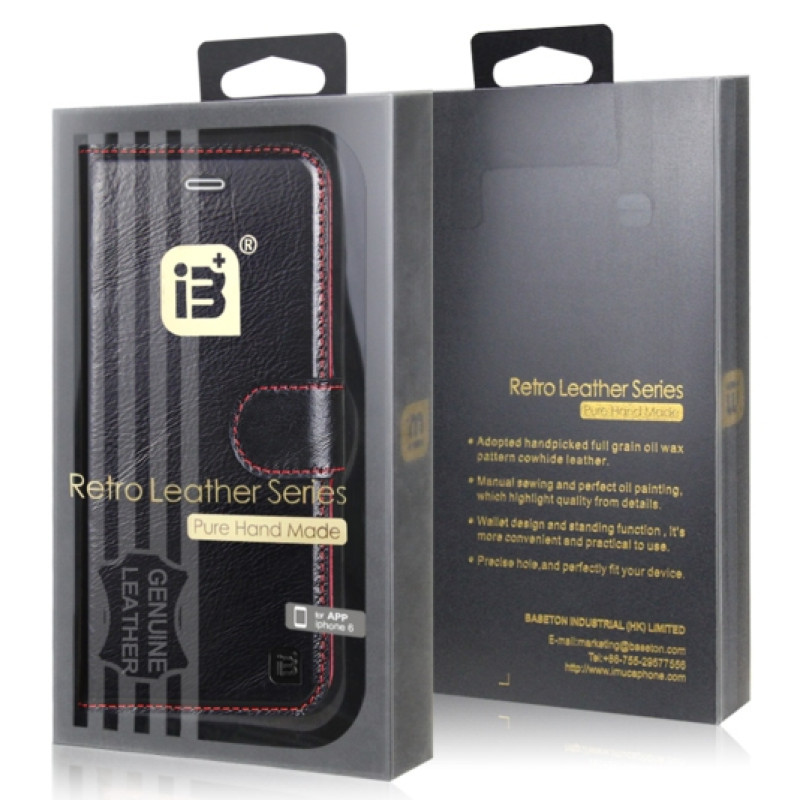 Шкіряний чохол-книжка Retro leather case для iPhone 6 4.7''