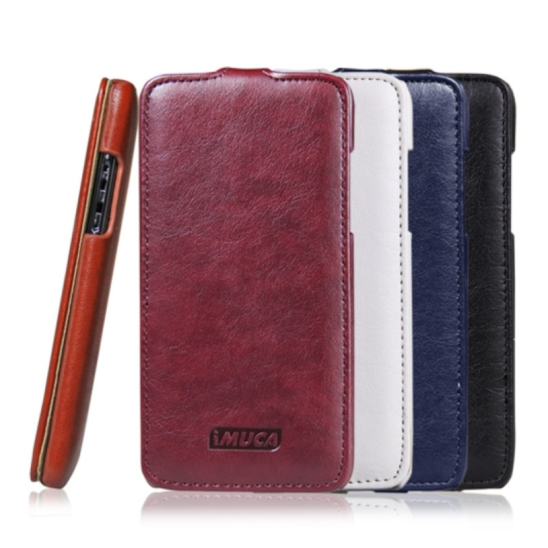 Шкіряний чохол-фліп для HTC Desire 700 від iMuca Concise Leather Vertical