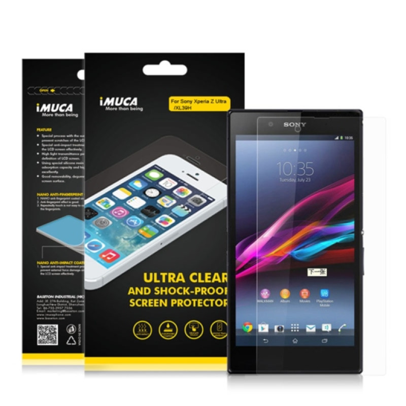 Захисна плівка для Sony Xperia Z Ultra iMuca Ultra Clear Shock-Proof Screen Protector