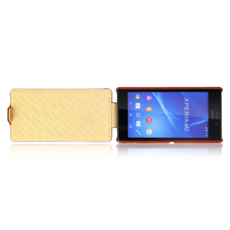 Чохол-фліп iMuca Concise Vertical Flip для Sony Xperia M2 S50h