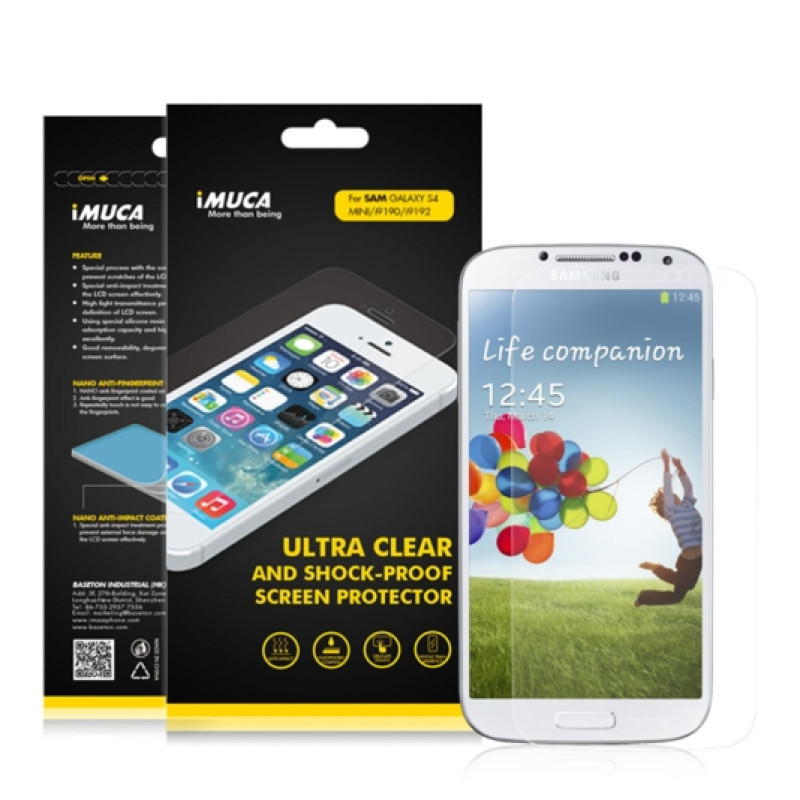 Захисна плівка для Samsung Galaxy S4 iMuca Ultra Shock-Proof Screen