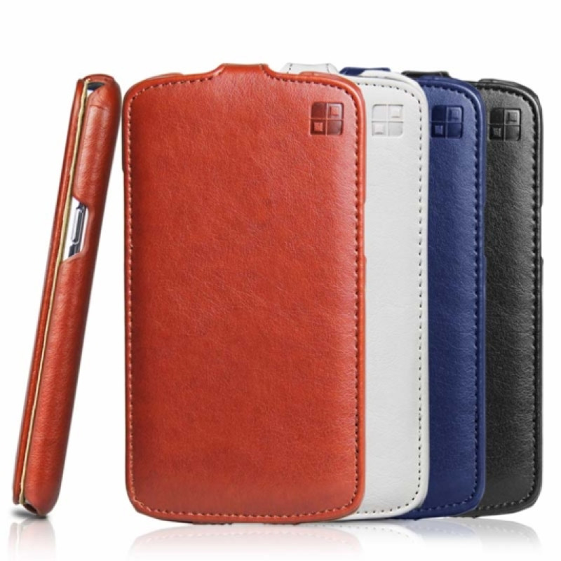 Шкіряний чохол-фліп для Samsung Galaxy Grand 2 від iMuca Concise Vertical Flip