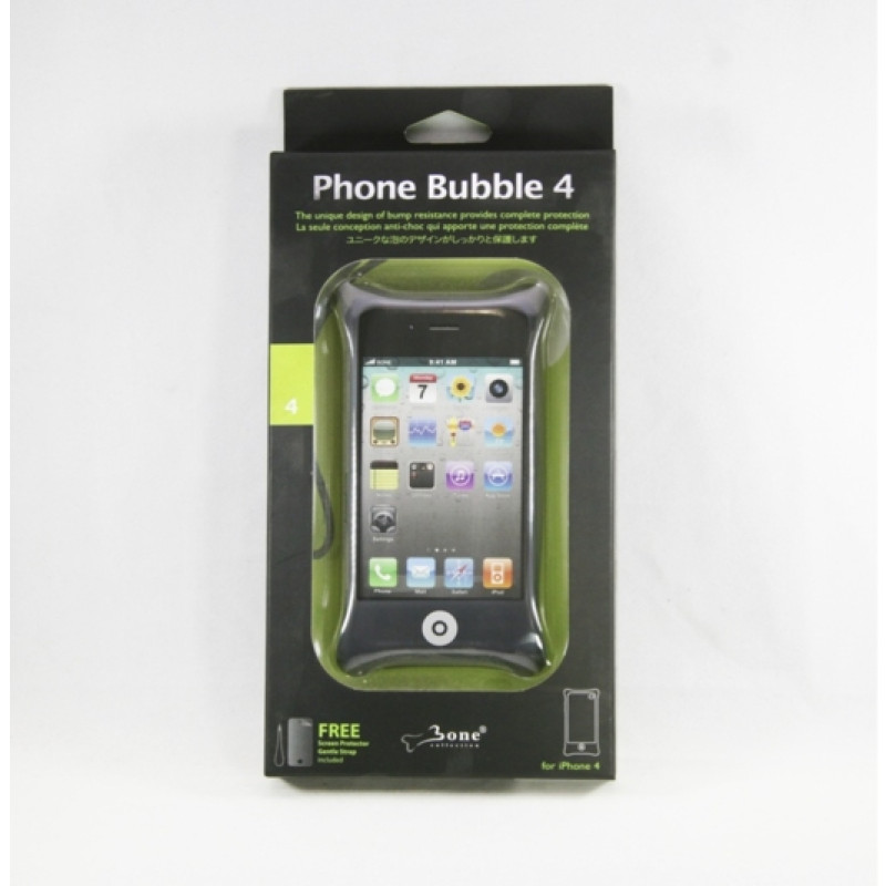 Силіконовий чохол Bone Collection Bubble для iPhone 4/4s (+плівка)