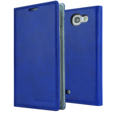 Кожаный чехол-книжка Goospery Leather Flip Cover для Galaxy Note 2