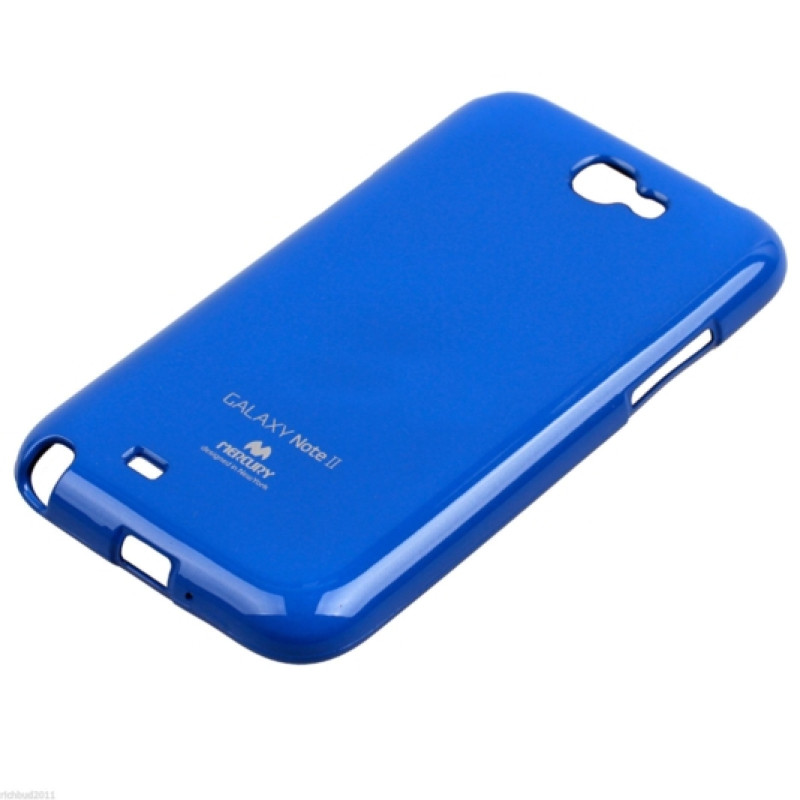 Гнучкий гелевий чохол для Samsung Galaxy Note 2 Goospary Jelly Case