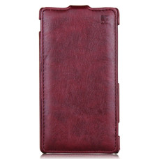 Кожаный чехол-флип для Sony Xperia ZL iMuca Concise Vertical Flip