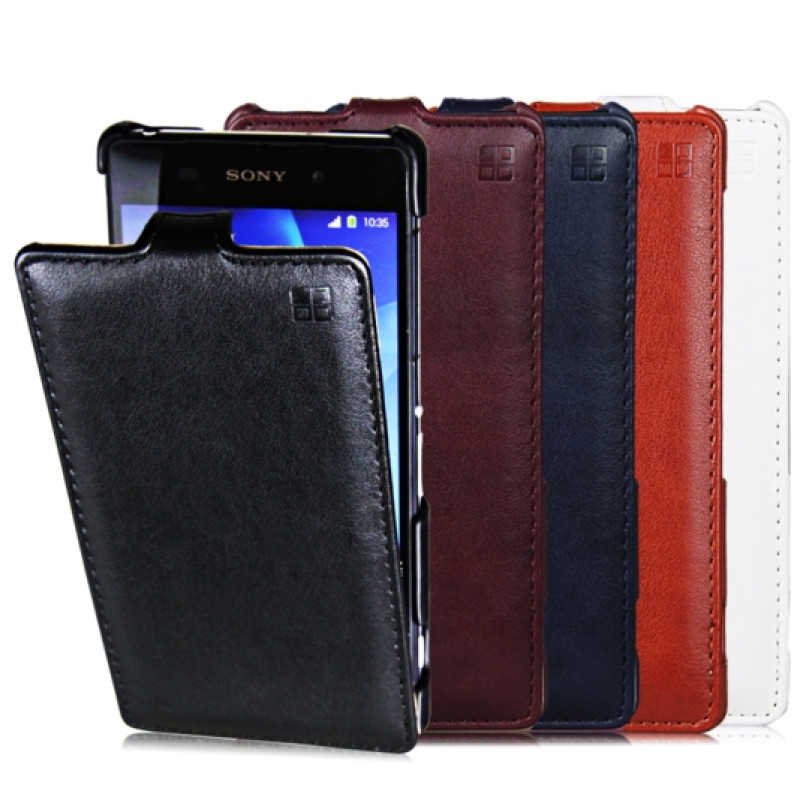 Чехол-флип для Sony Xperia Z2 D6503 - iMuca Concise Leather Vertical