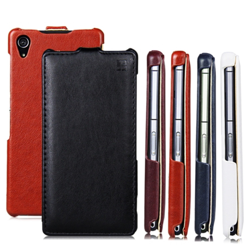 Чехол-флип для Sony Xperia Z2 D6503 - iMuca Concise Leather Vertical