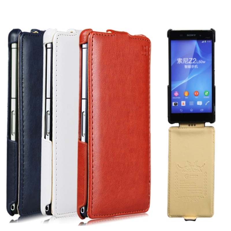 Чехол-флип для Sony Xperia Z2 D6503 - iMuca Concise Leather Vertical