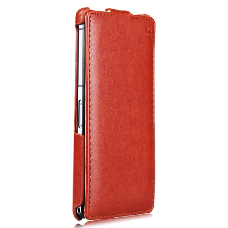 Чехол-флип для Sony Xperia Z2 D6503 - iMuca Concise Leather Vertical