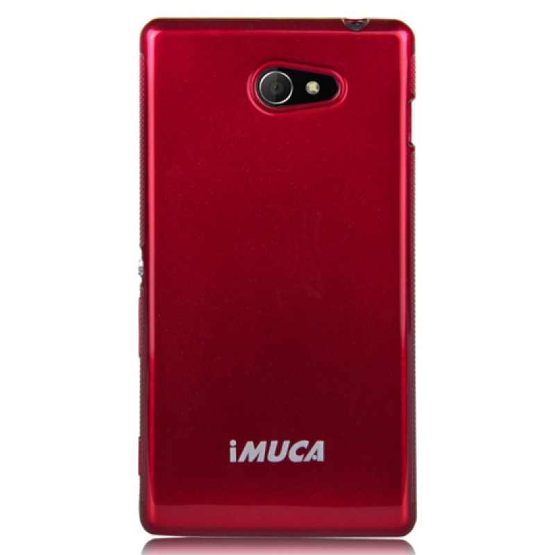 Чохол TPU iMuca Cool Color для Sony Xperia M2 (+плівка і стилус)