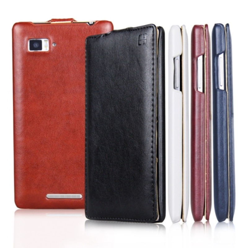 Шкіряний чохол iMuca Concise Leather Case для Lenovo VIBE Z K910
