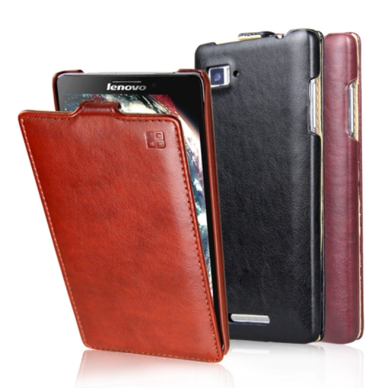 Шкіряний чохол iMuca Concise Leather Case для Lenovo VIBE Z K910