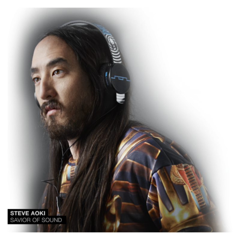 Наушники SOL REPUBLIC Tracks Steve Aoki Special Edition