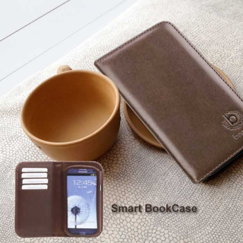 Шкіряний чохол для Samsung Galaxy S3 Duos Bugatti Smart BookCase