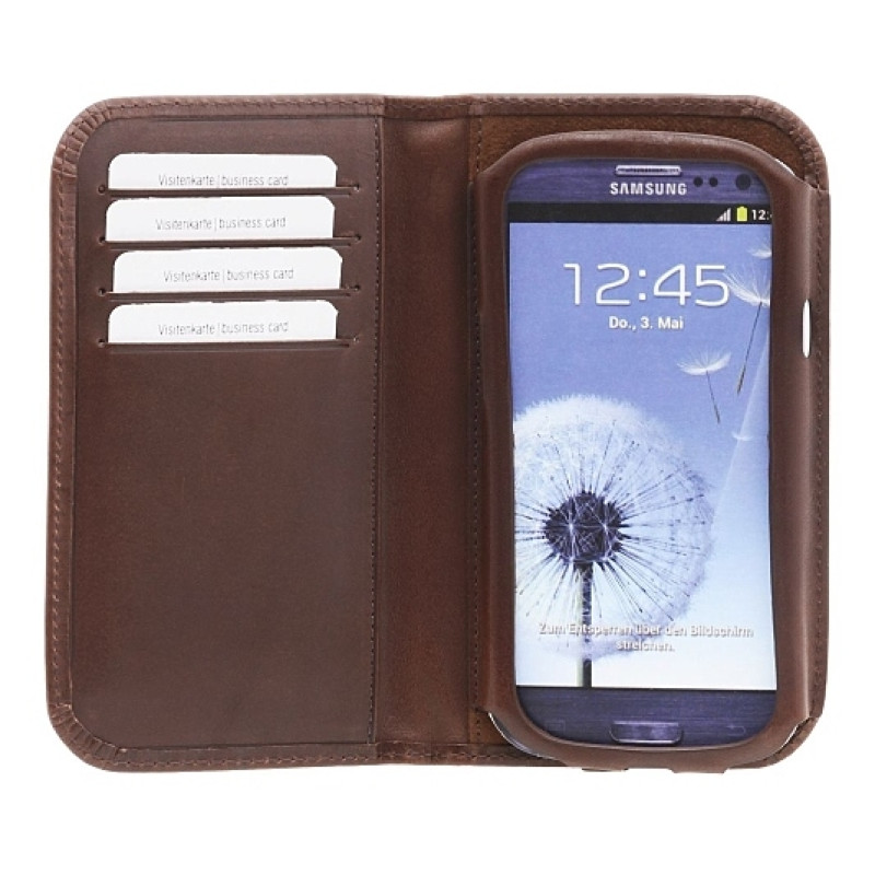 Шкіряний чохол для Samsung Galaxy S3 Duos Bugatti Smart BookCase