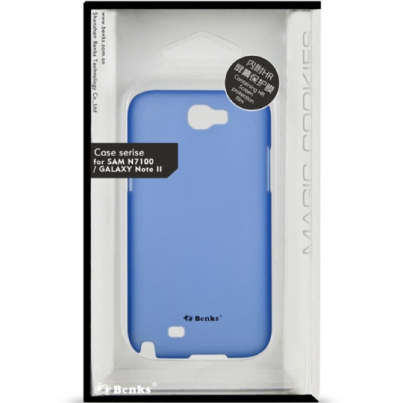 Чохол-накладка для Samsung Galaxy Note 2 N7100 Benks Magic Cookies (+плівка)
