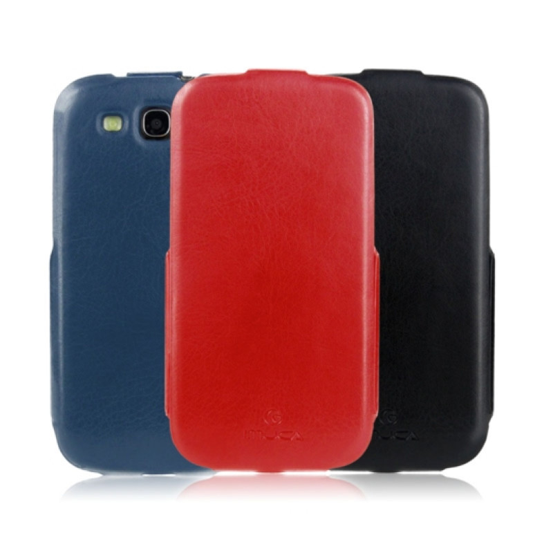 Чехол-флип для Galaxy S3 i9300 iMuca Velvety Glaze Vertical Flip (+ пленка)